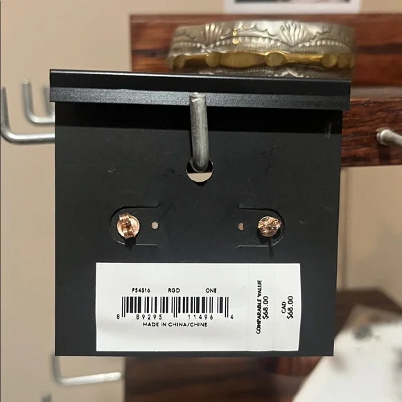 Coach Rose-gold Stud Earrings - Picture 2 of 3